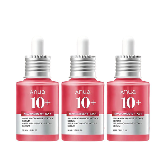 菸鹼醯胺 10% 精華 30ml ×3 瓶套裝 – 淡化暗沉、提亮膚色、均勻膚色