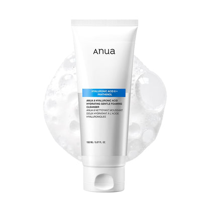ANUA 透明質酸 保濕溫和泡沫潔面乳 適用於乾性皮膚洗面乳 雙重清潔